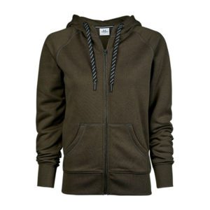 5436 Fashion Full zip hood (vrouw)
